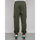 Джоггеры мужские, размер 54, цвет хаки - Фото 11