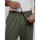 Джоггеры мужские, размер 54, цвет хаки - Фото 12