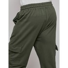 Джоггеры мужские, размер 54, цвет хаки - Фото 16