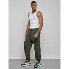 Джоггеры мужские, размер 54, цвет хаки - Фото 5