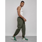 Джоггеры мужские, размер 54, цвет хаки - Фото 6