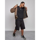 Куртка джинсовая мужская, размер 48, цвет коричневый - Фото 8
