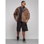 Куртка джинсовая мужская, размер 48, цвет коричневый - Фото 11