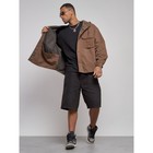 Куртка джинсовая мужская, размер 48, цвет коричневый - Фото 12