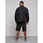 Куртка джинсовая мужская, размер 48, цвет чёрный - Фото 4
