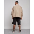 Куртка джинсовая мужская, размер 54, цвет бежевый - Фото 4