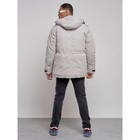 Куртка зимняя мужская, размер 50, цвет серый - Фото 9