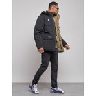 Куртка зимняя мужская, размер 56, цвет чёрный - Фото 3