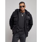 Куртка плюшевая мужская, размер 52, цвет чёрный - Фото 7
