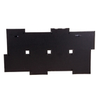 Фоторамка пластик на 8 фото "Династия" чёрная 10х15 см (35х67 см) - Фото 4