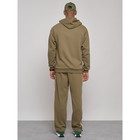 Спортивный костюм мужской, размер 48, цвет хаки - Фото 4