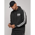 Спортивный костюм мужской, размер 48, цвет чёрный - Фото 6