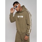 Спортивный костюм мужской, размер 50, цвет хаки - Фото 17
