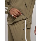 Спортивный костюм мужской, размер 50, цвет хаки - Фото 14