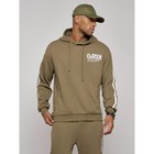 Спортивный костюм мужской, размер 50, цвет хаки - Фото 7