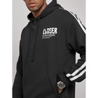 Спортивный костюм мужской, размер 50, цвет чёрный - Фото 8