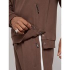 Спортивный костюм мужской, размер 52, цвет коричневый - Фото 10