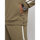 Спортивный костюм мужской, размер 54, цвет хаки - Фото 13