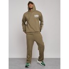 Спортивный костюм мужской, размер 54, цвет хаки - Фото 5