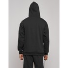 Спортивный костюм мужской, размер 56, цвет чёрный - Фото 13