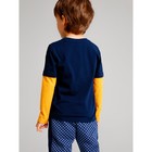 Лонгслив для мальчика PlayToday, рост 122 см - фото 27805325