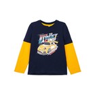 Лонгслив для мальчика PlayToday, рост 122 см - фото 27805326