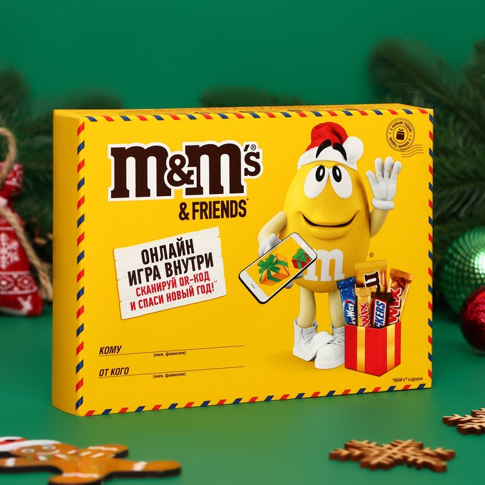 

Новогодний набор "M&M`s", посылка, 150 г