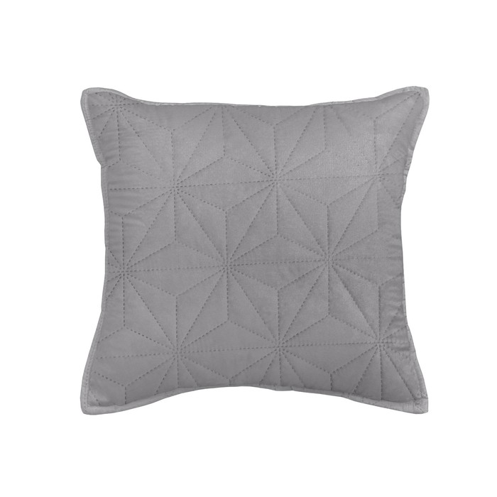 Чехол на подушку декоративный Primavelle Pallada, размер 45х45 см, цвет антрацит - Фото 1