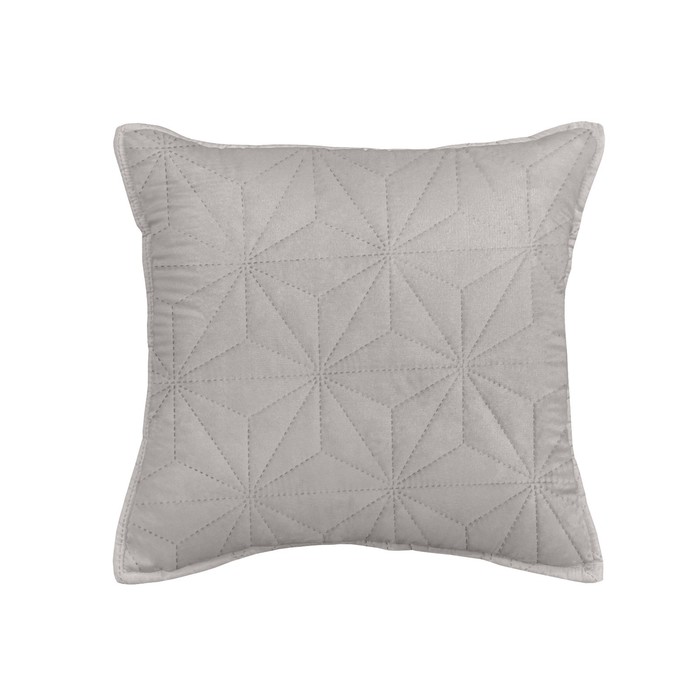 Чехол на подушку декоративный Primavelle Pallada, размер 45х45 см, цвет светло-серый - Фото 1