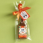 Шоколадная бомбочка в форме бутылки «Сильному и надёжному» с маршмеллоу, 50 г. - фото 23273612