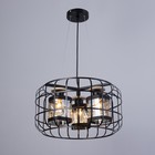 Светильник 2758/3 E27 40Вт черный 42х42х23-123 см - фото 24526112