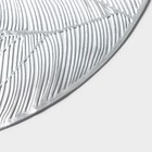Салфетка сервировочная Доляна «Фэйви», 38×38 см, цвет серебро - Фото 4