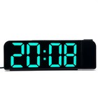Часы - будильник электронные настольные с проекцией на потолок, термометром, календарем, USB - Фото 3