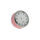 Часы автомобильные, внутрисалонные, d 4.5 см, розовые - фото 7871689