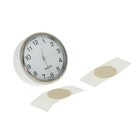 Часы автомобильные, внутрисалонные, d 4.5 см, белые - Фото 2