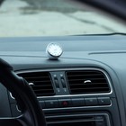 Часы автомобильные, внутрисалонные, d 4.5 см, белые - фото 9933311