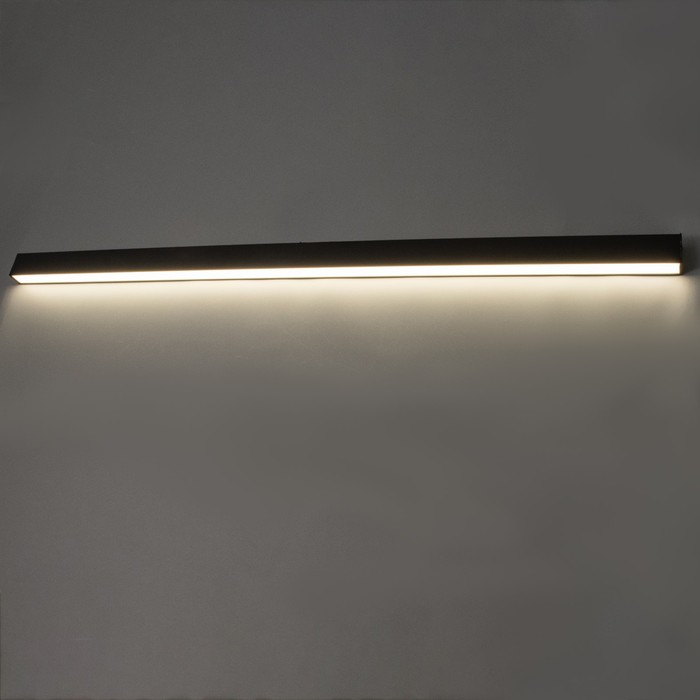 Светильник "Лайн" LED 18Вт 4000К черный 120х3,3х6 см