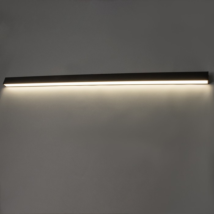Светильник "Лайн" LED 24Вт 4000К черный 150х3,3х6 см