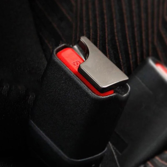 Заглушка ремня безопасности, черный - Фото 1