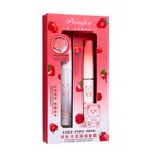 Набор для губ "Клубника": бальзам и масло для губ - Фото 1