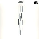 Светильник-каскад "Локус" 12хLED 36Вт 4000K черный 60х60х313,5см BayerLux - фото 23516864