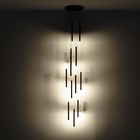 Светильник-каскад "Локус" 12хLED 36Вт 4000K золото 60х60х313,5см BayerLux - фото 23539066