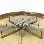 Светильник-каскад "Локус" 12хLED 36Вт 4000K золото 60х60х313,5см BayerLux - фото 23237193