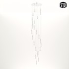 Светильник-каскад "Дрим" 24хLED 72Вт 3000K серебро 60х60х300см BayerLux 9912872 Светильник-каскад "Дрим" 24хLED 72Вт 3000K серебро 60х60х300см BayerLux 9912872