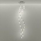 Светильник-каскад "Дрим" 24хLED 72Вт 3000K серебро 60х60х300см BayerLux 9912872 Светильник-каскад "Дрим" 24хLED 72Вт 3000K серебро 60х60х300см BayerLux 9912872