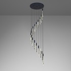 УЦЕНКА Светильник-каскад «Марсела» 16хLED 48 Вт 6000К черный 50×50×200 см - Фото 13