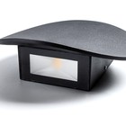 Бра "Сплай" LED 7Вт 3000К IP65 черный 16х18 см - фото 23259598