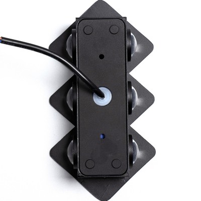 Бра «Алир» LED 4 Вт 3000К IP65 черно-золотой 15×3.8×12 см