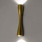 Бра "Нувола" LED 10Вт 4000К IP65 3000К золото 5,8х30 см - фото 23259661