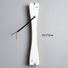 Бра "Нувола" LED 10Вт 4000К IP65 3000К золото 5,8х30 см - фото 23259665